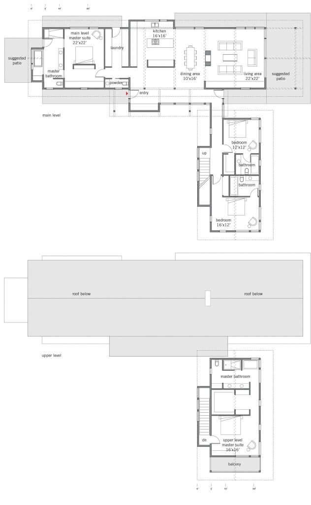 Carney Logan Burke Architects designed for Lindal Cedar Homes