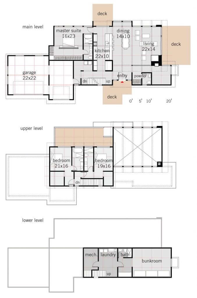 Floor Plans OM Studio Design Olon 3233