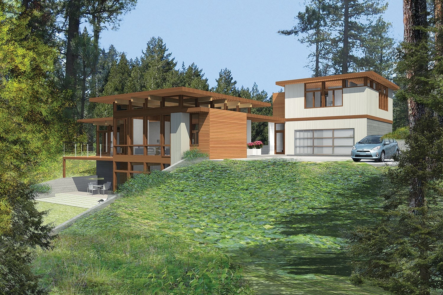 Warmmodern Living | Lindal Cedar Homes in Seattle and the Eastside