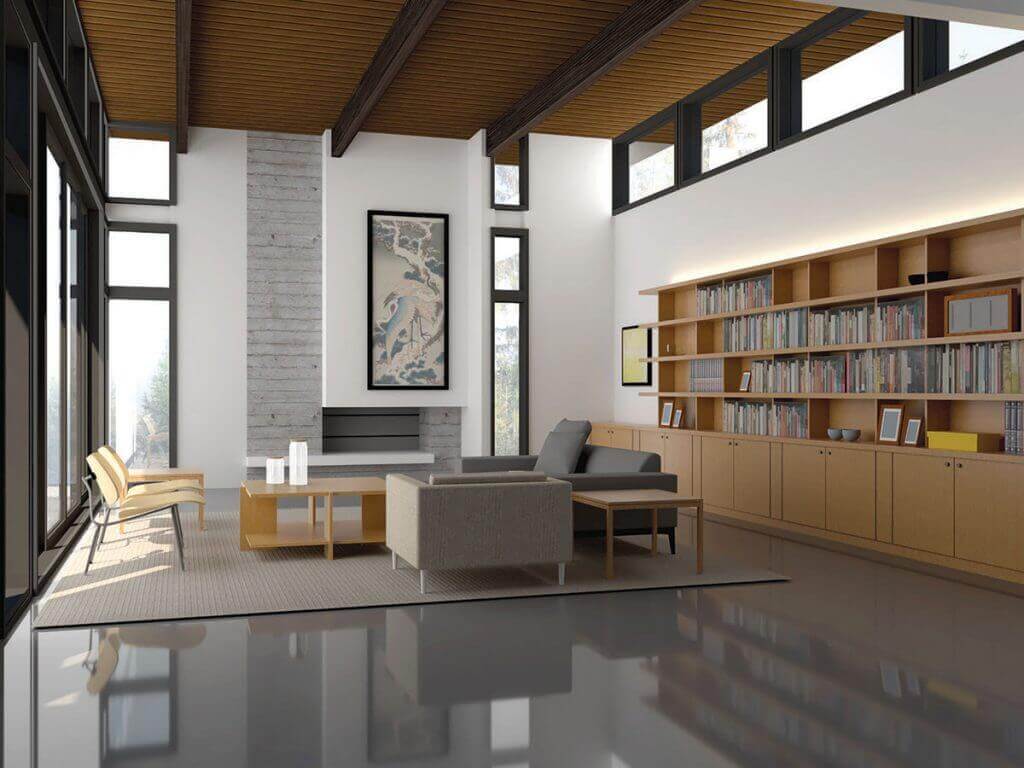 Usonian-Jacobs-Madison-interior-rendering