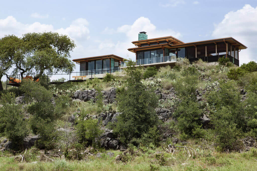 For a Texas Builder, a Dream Home of His Own