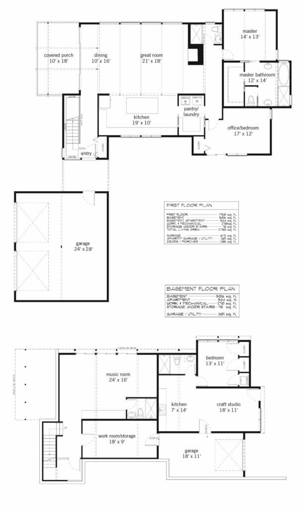 Maris Elements Modern Home Floor Plan