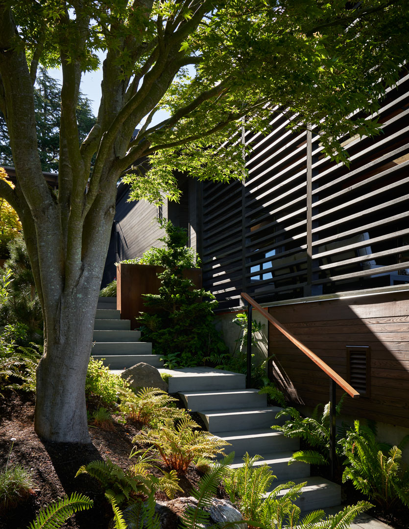 Japanese Style Garden stairs