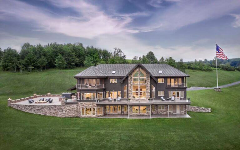 Custom Lakeshore Lodge