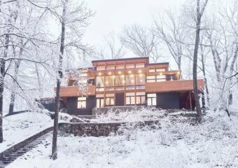Frank Lloyd Wright Usonian-Style Home, NY