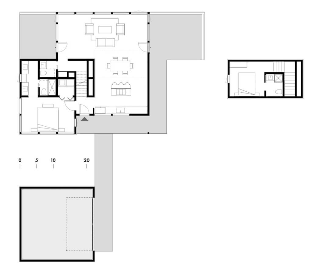 Floor Plan Mirror Lake Three Modern Home