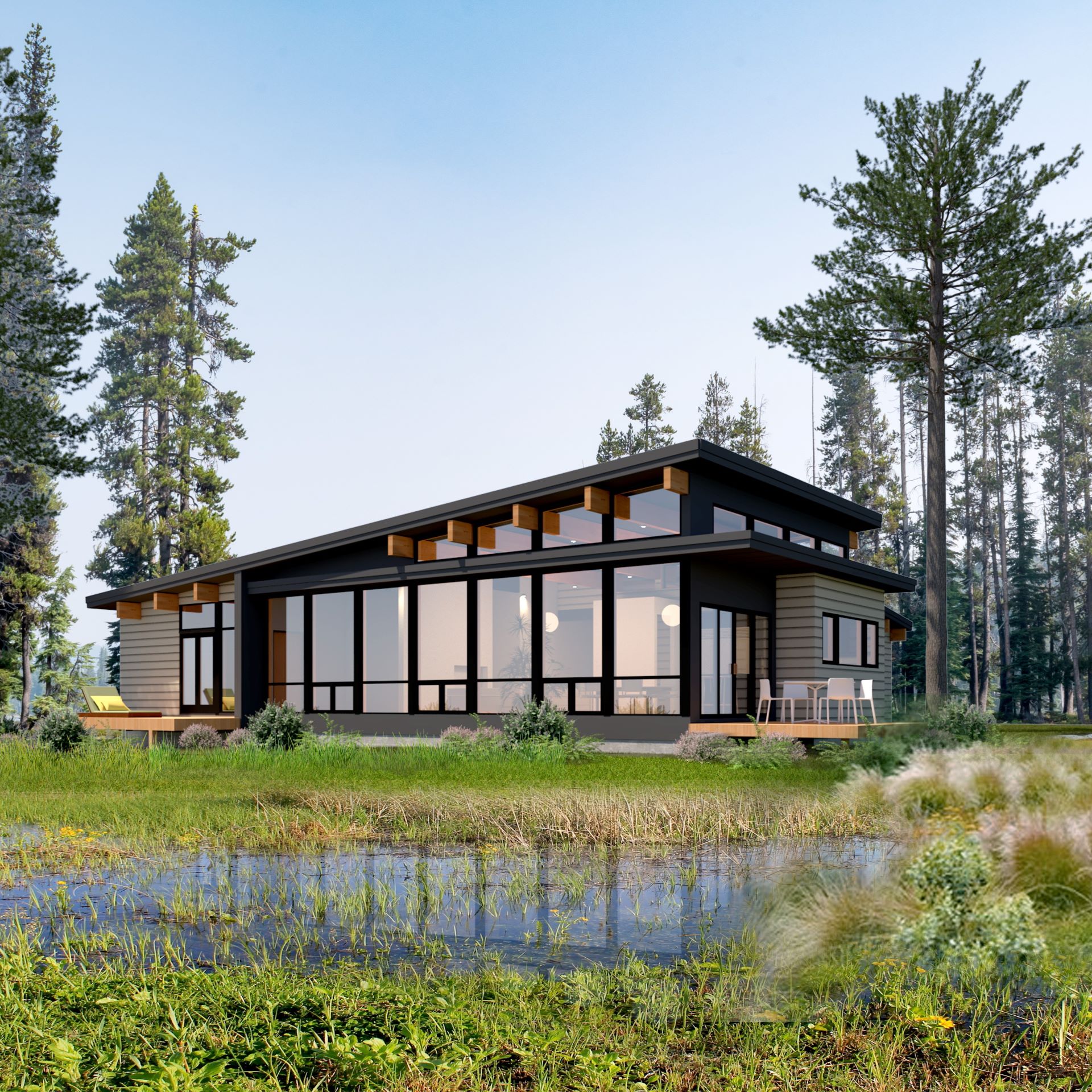 Dasos Modern Home Design exterior rendering