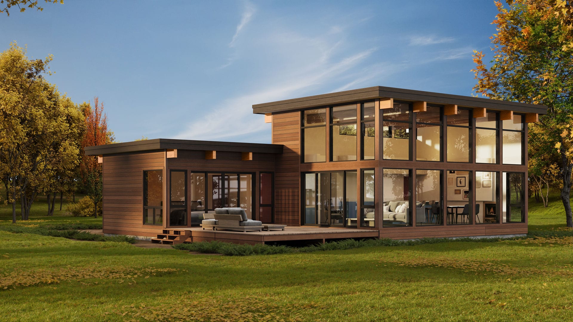 Small Modern Home - the Poplar