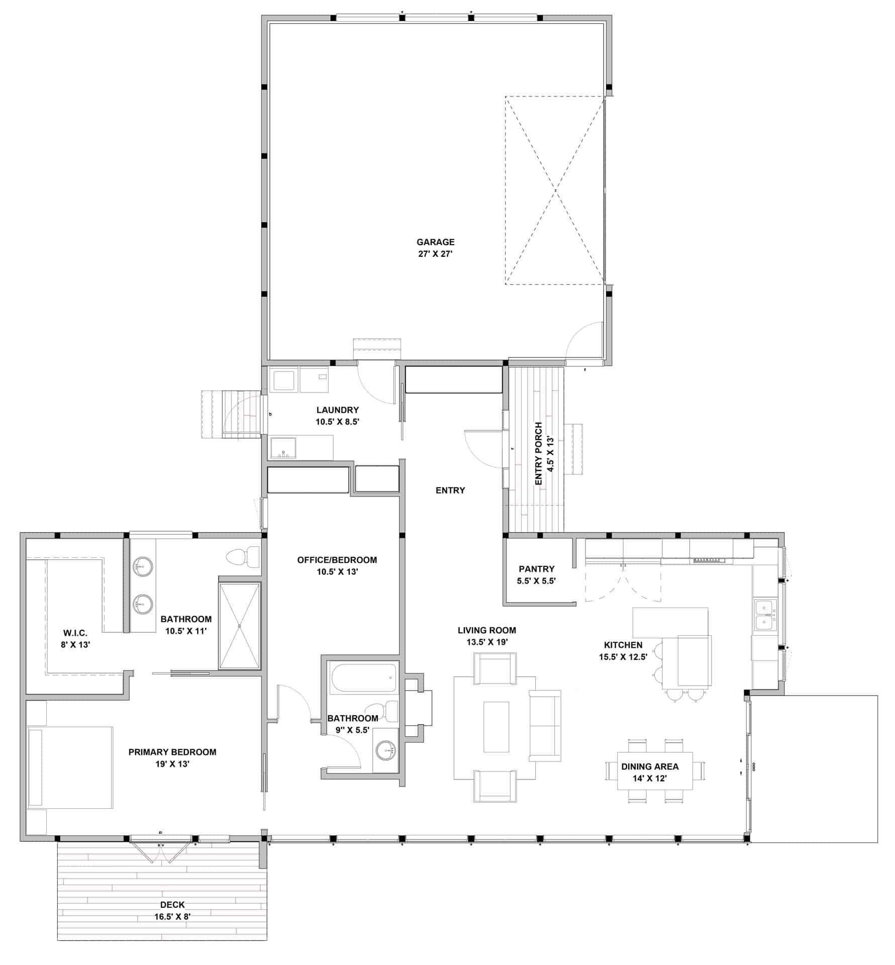 Dasos modern mono pitch roof home