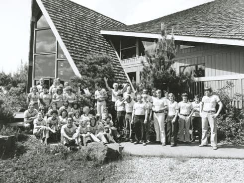 Lindal staff at the old Lindal HQ in Seattle in the 1970s.